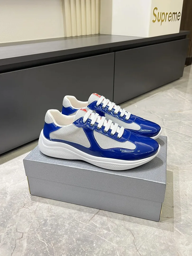 Prada America's Cup Beige Court Sneakers — photo 12