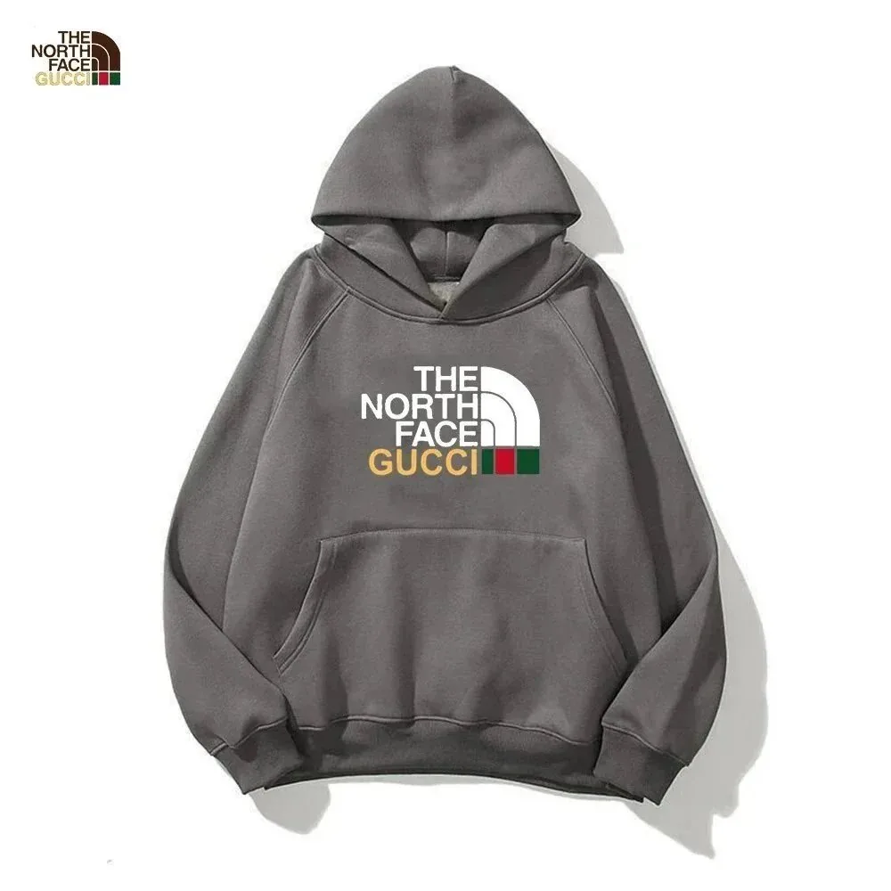 Gucci The North Face Logo Black Hoodie — Photo 13