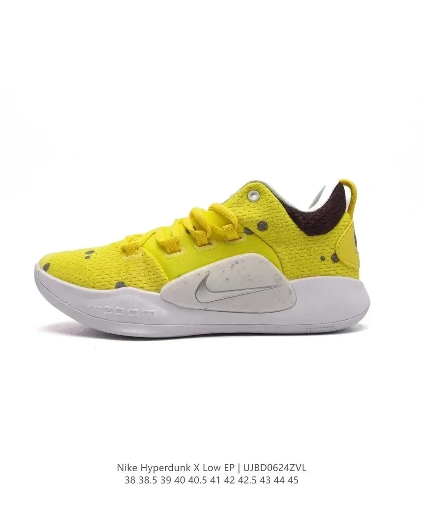 Nike Hyperdunk X Low Yellow Sneakers — photo 12