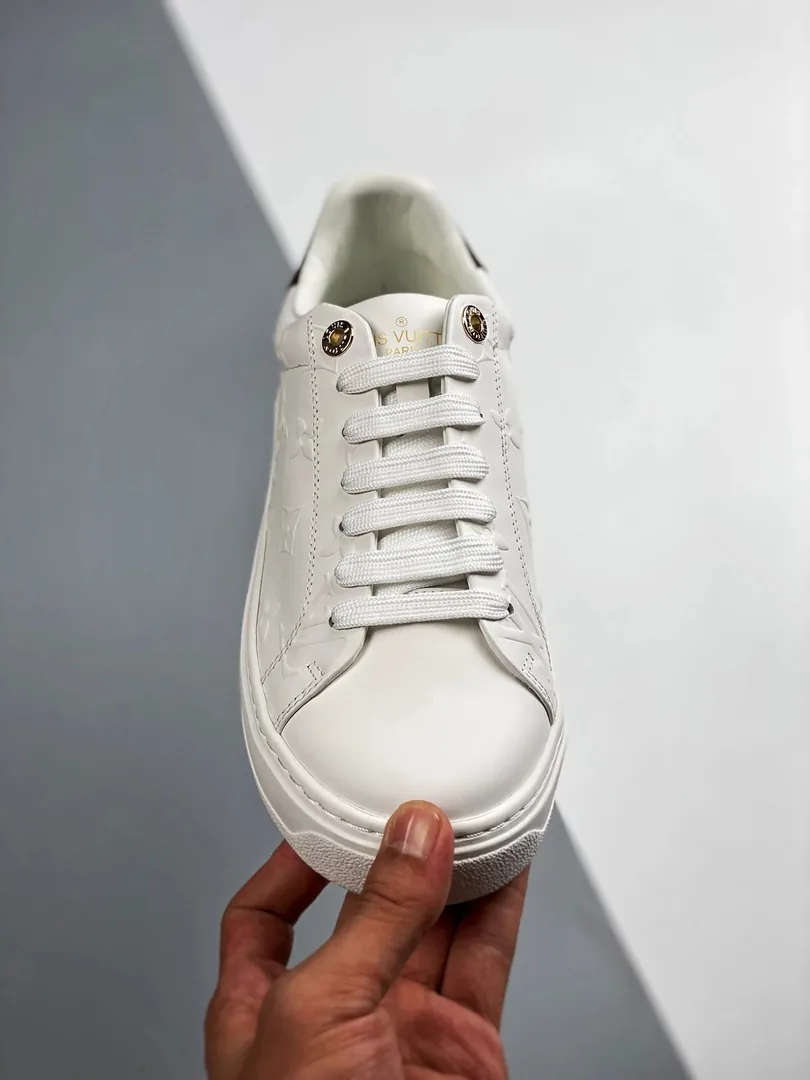 Louis Vuitton Time Out White Black Spring Low-Tops — photo 4