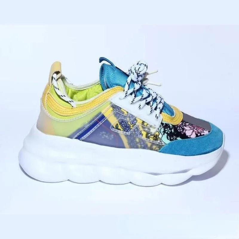 Versace Chain Reaction White Simple Trainers — photo 3