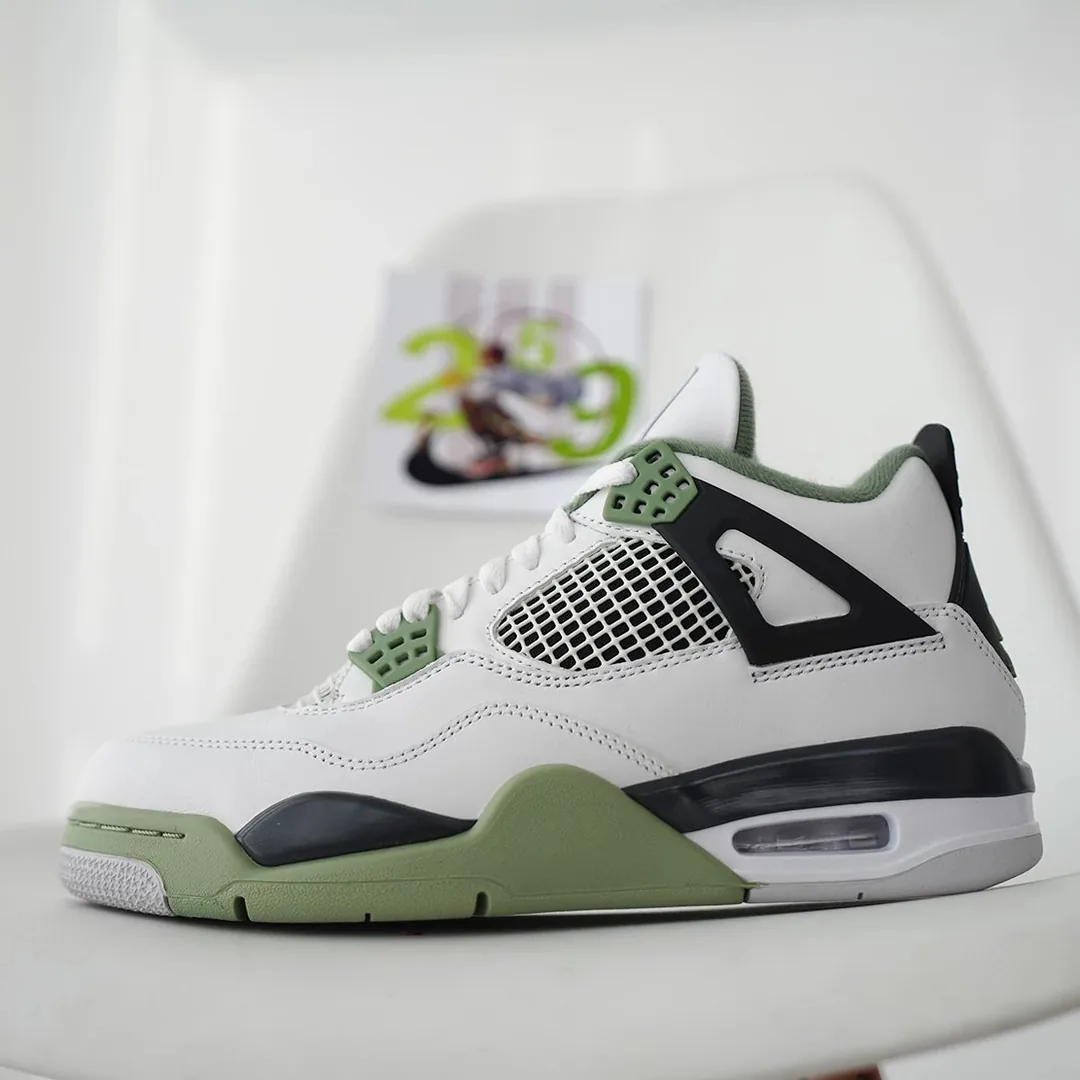 Jordan 4 Grey Basic Trainers — QC