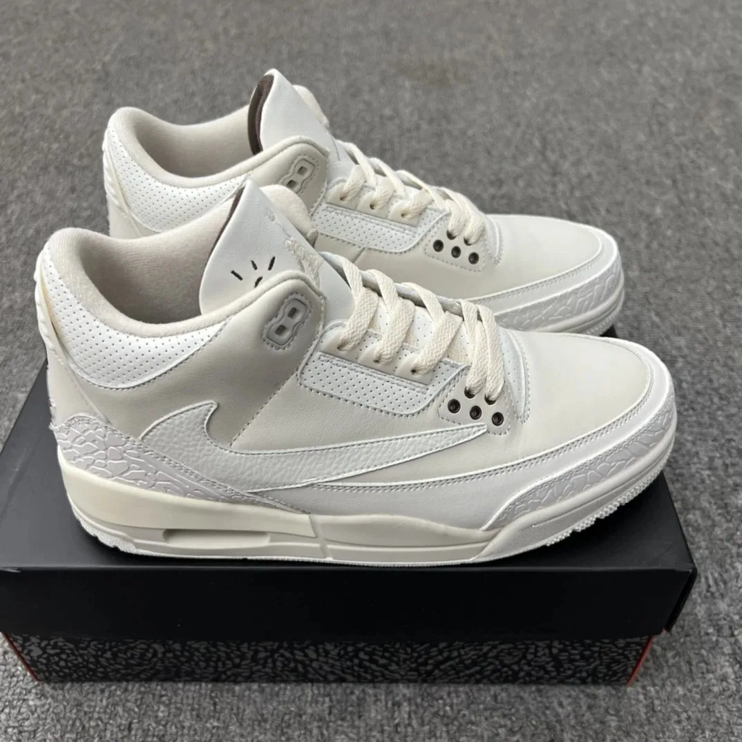 Air Jordan 3 White Reverse Swoosh — QC