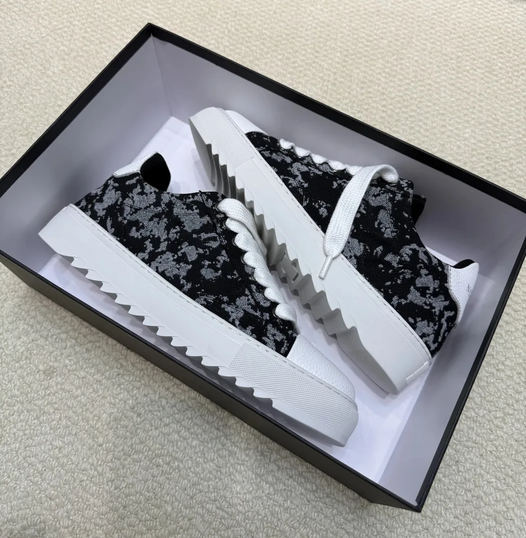 Dior White Non-Slip Flats