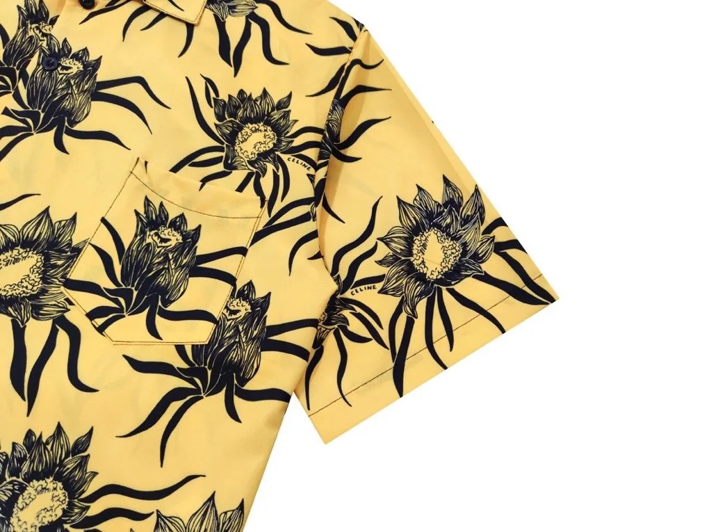 Celine Hawaii Palm Print Shirt — QC
