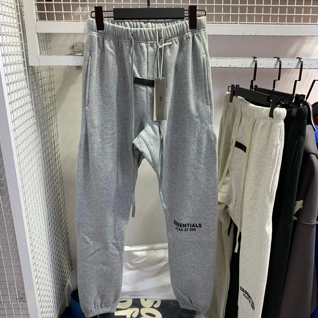 Essentials Flocked Print Fleece Hoodie — QC