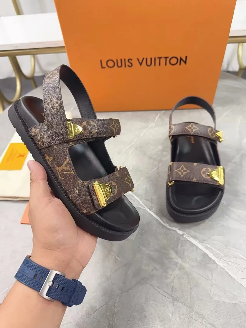 Leather Slides — photo 7