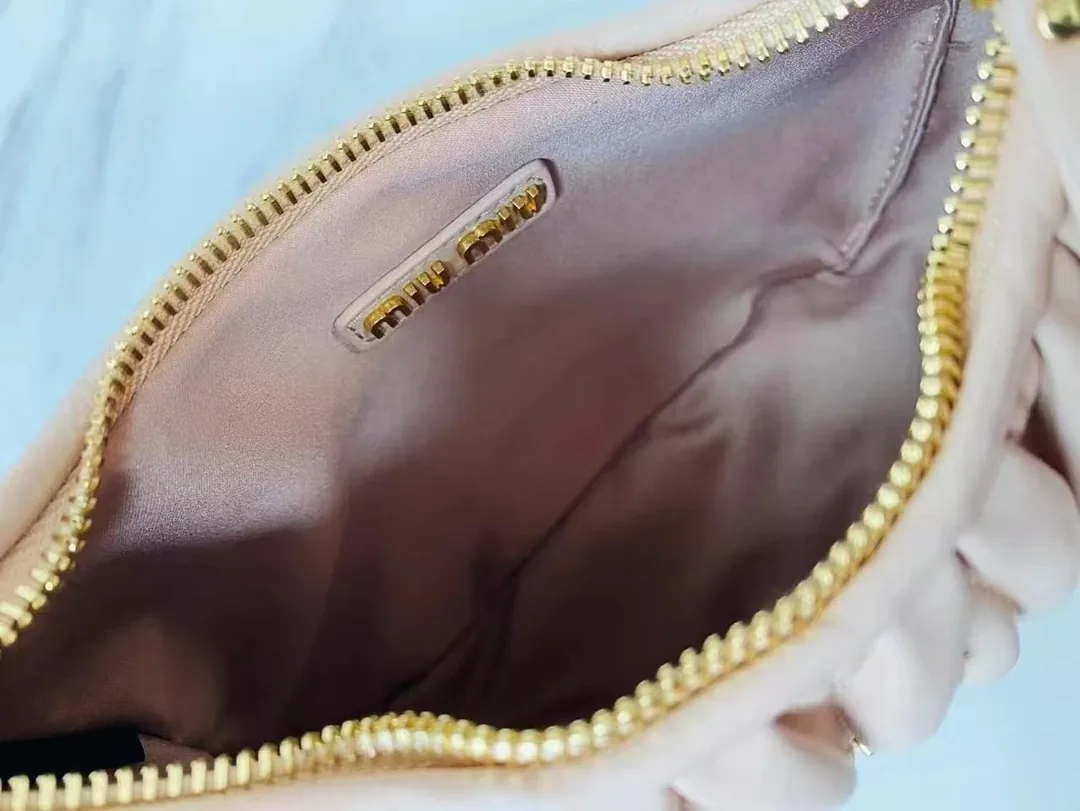 Miu Miu Ruched Leather Underarm Bag — QC