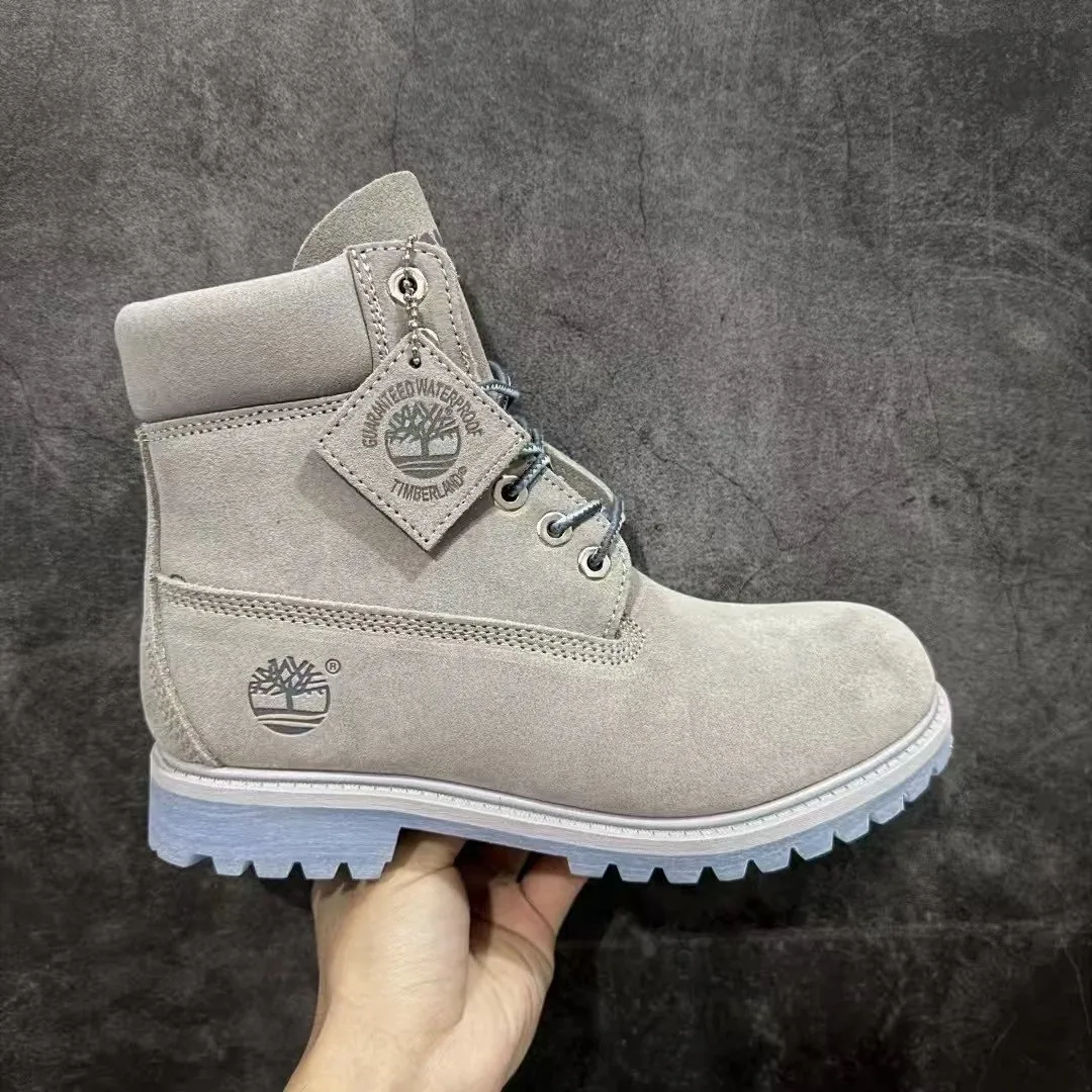Timberland 6-Inch Premium Boot Wheat Brown Lace-Up Boots — Photo 9