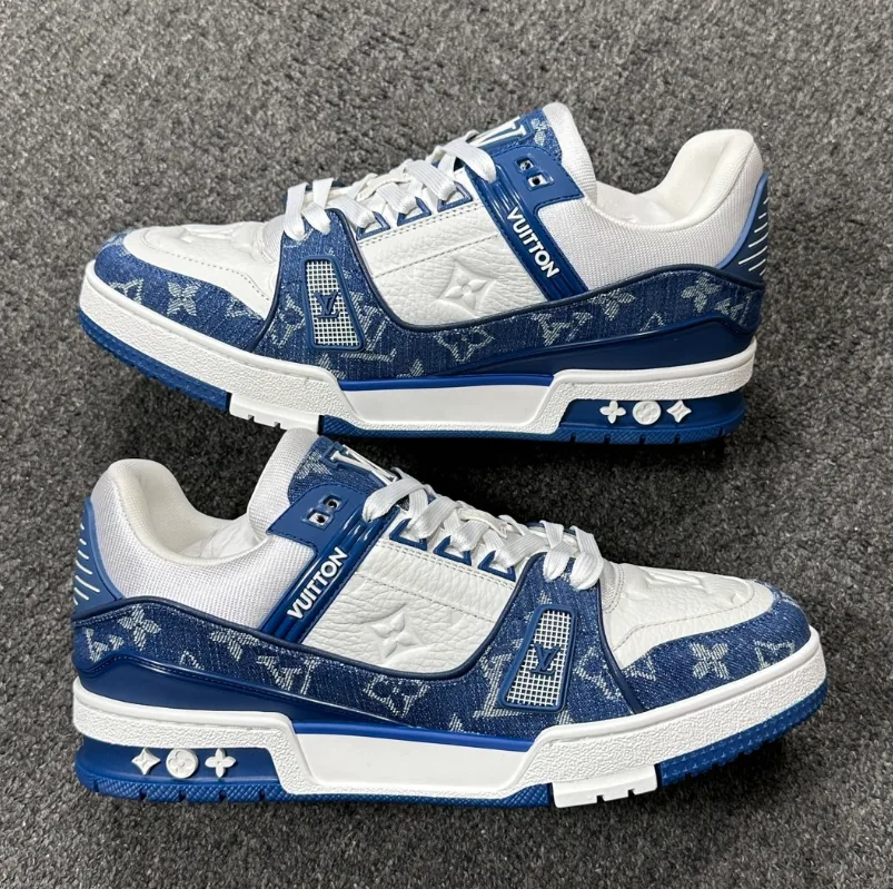 Louis Vuitton LV Trainer Blue White Trainers