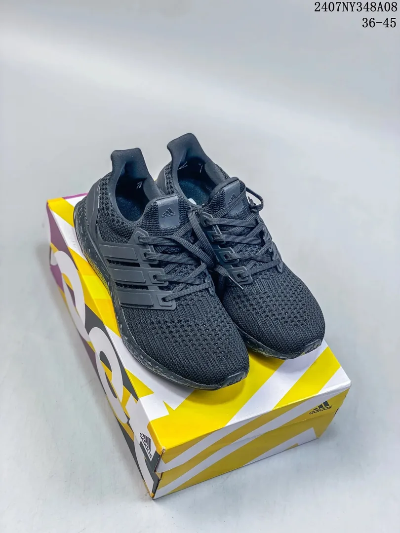 Adidas Ultraboost Grey Black High-Top Sneakers — photo 5
