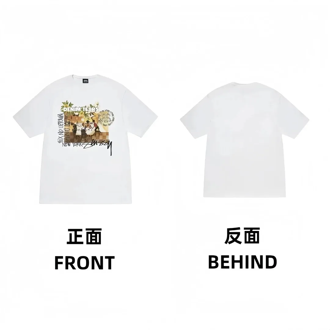 Stussy Logo Print T-Shirt Collection — QC