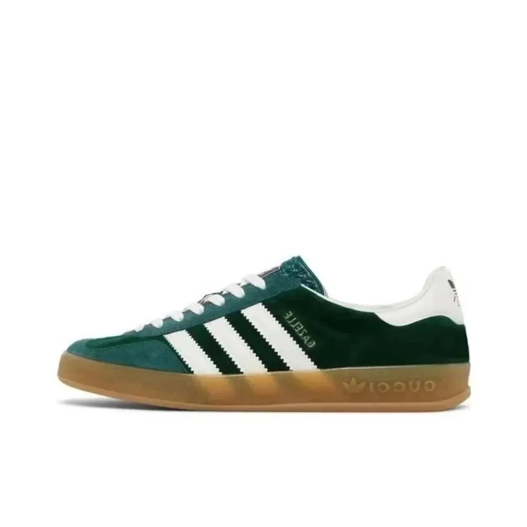 Adidas Gazelle Beige Retro Running Shoes — QC