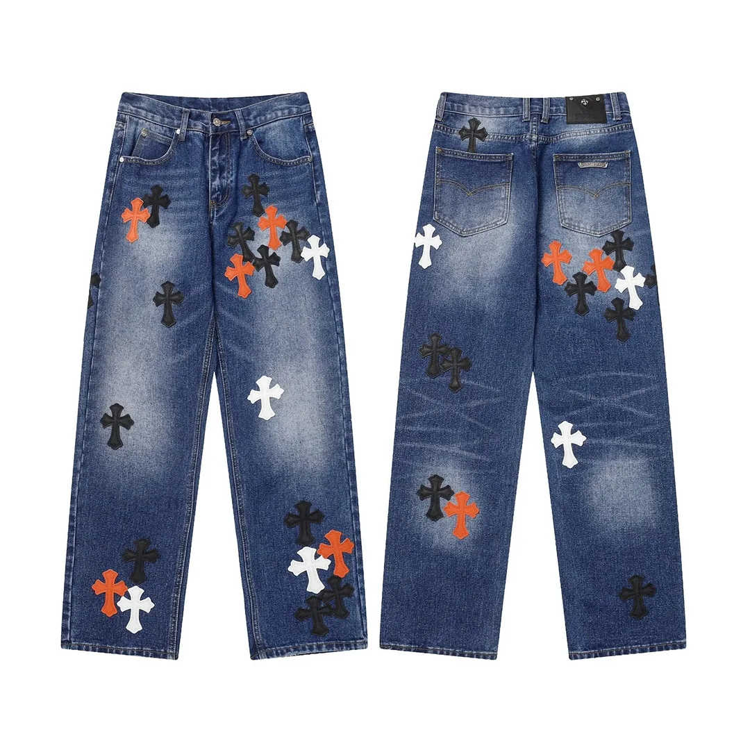 Chrome Hearts Washed Denim Pants — QC