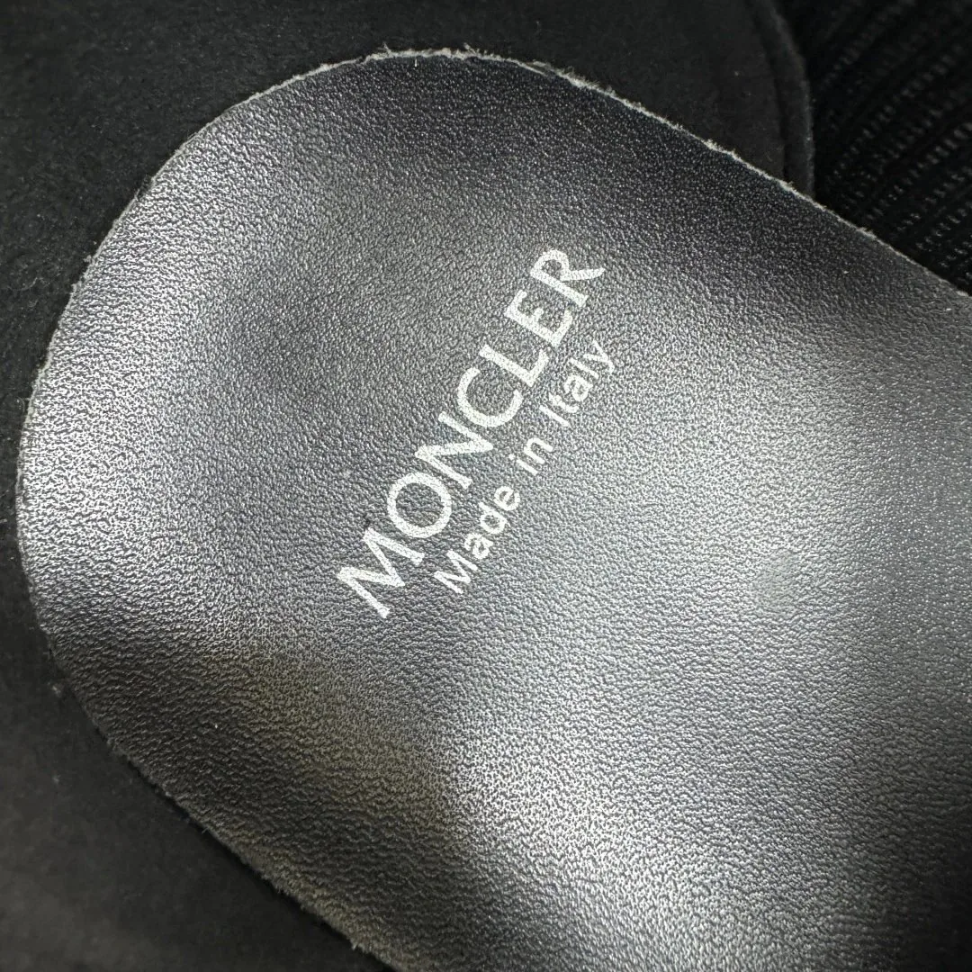 Moncler Black Lightweight Mesh Runners — QC