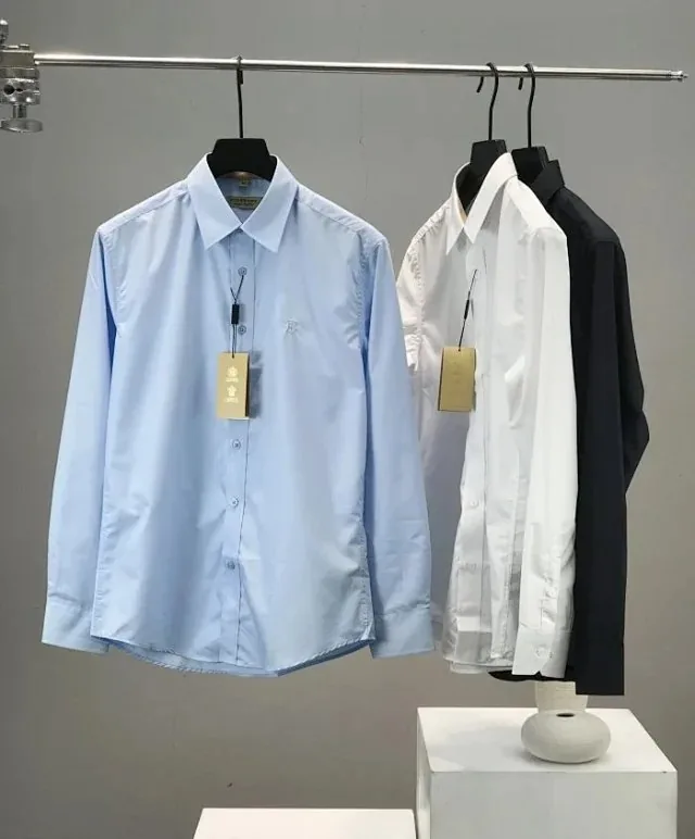 Embroidered Logo Business Shirt — Photo 2