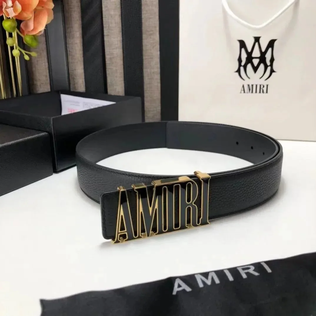 Amiri Leather Belt — QC