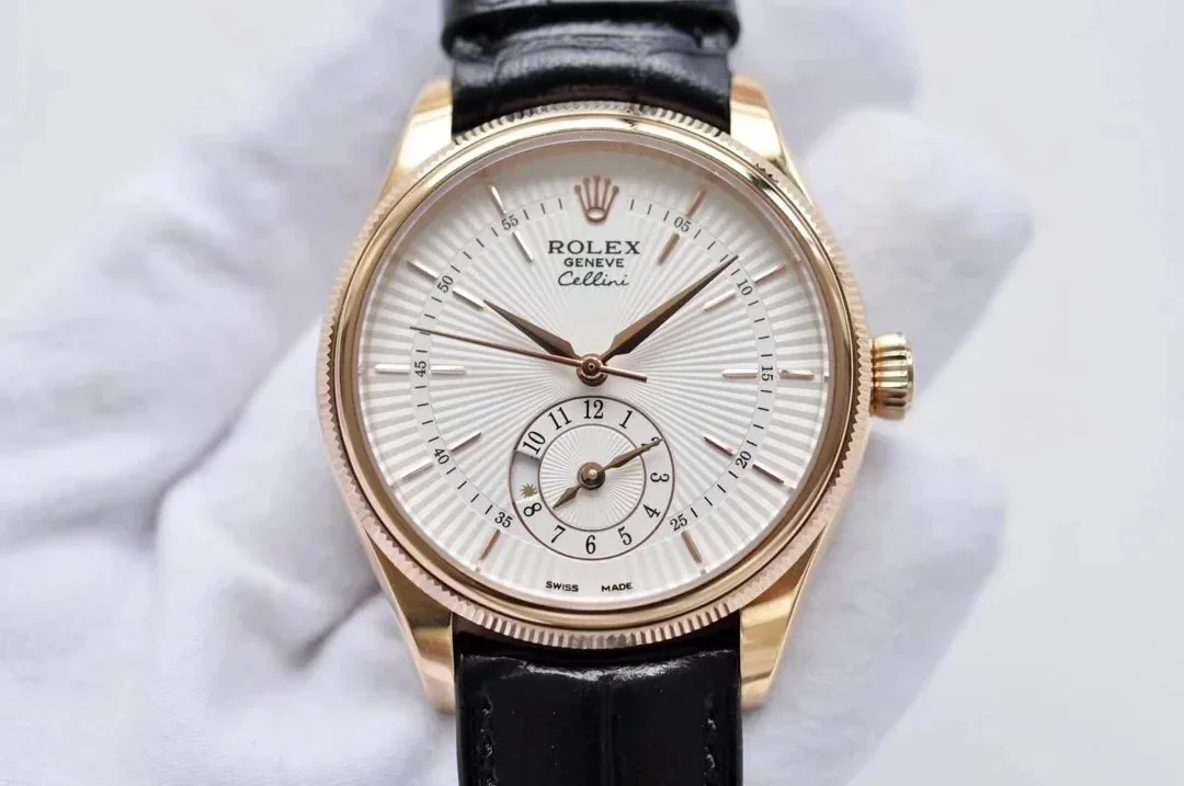 Rolex Cellini Leather Strap Watch — photo 10