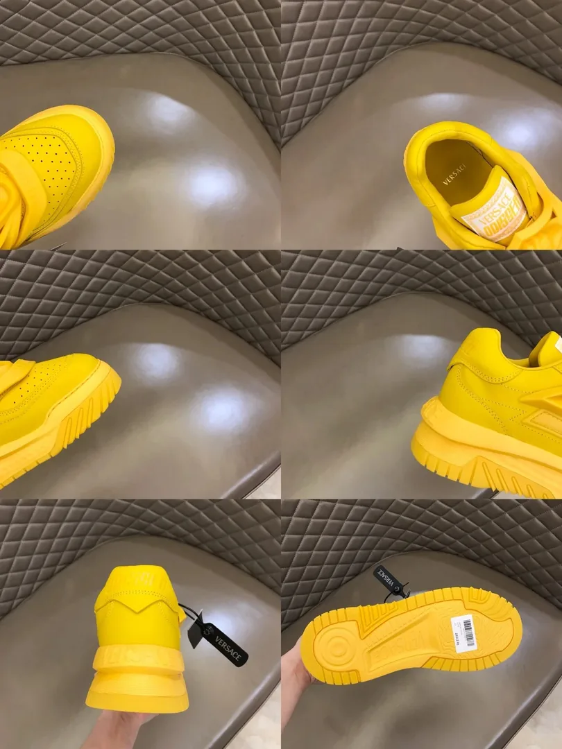 Versace Odissea Black White Sneakers — photo 12