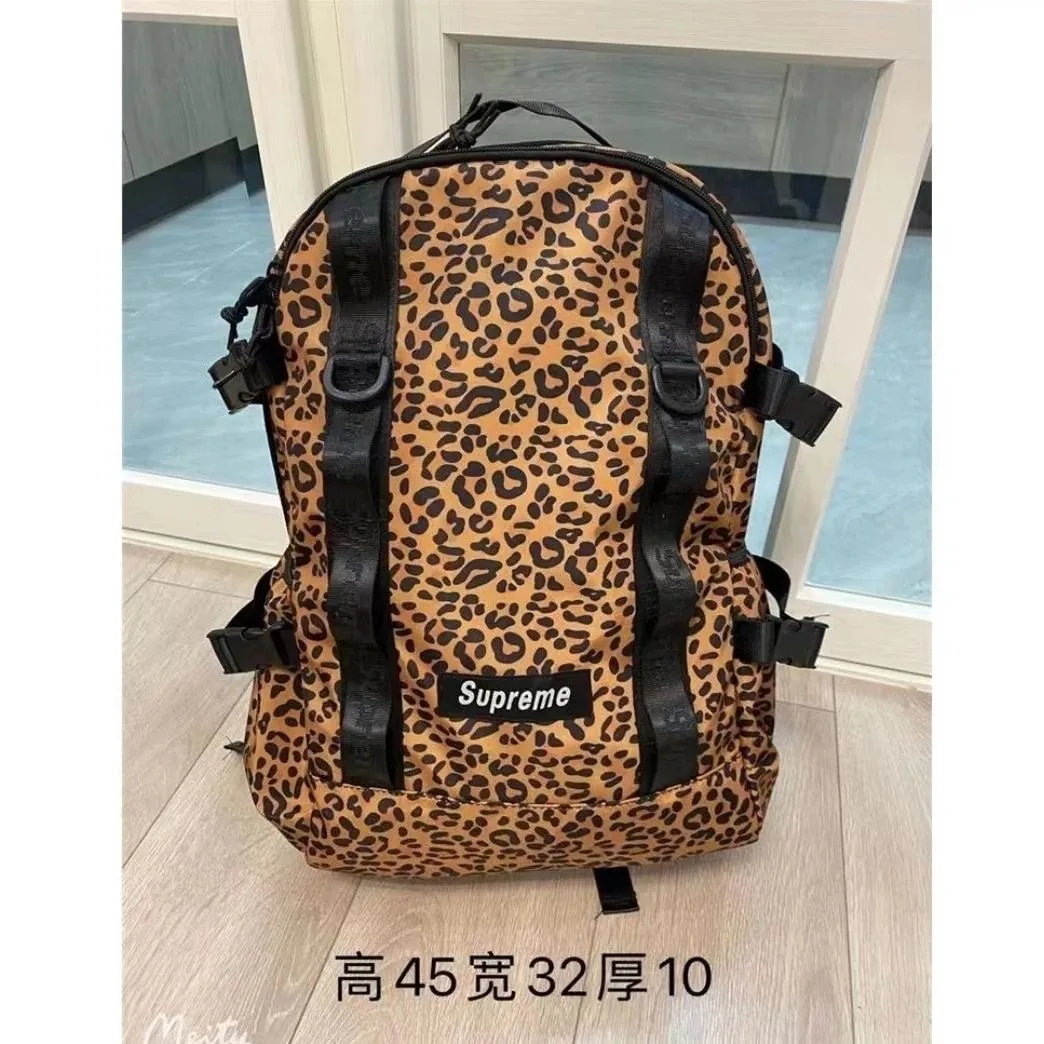 Leopard Print Travel Backpack — photo 2