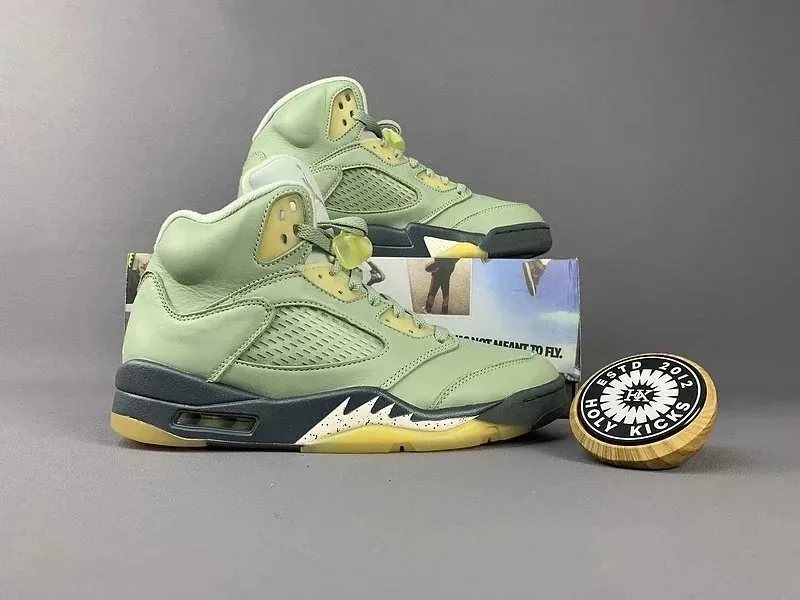 Jordan 5 Black Low-Top Trainers — photo 6