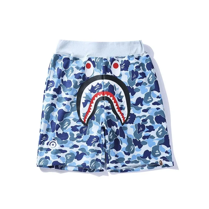 Shark Camo Glow Cotton Shorts — Photo 6