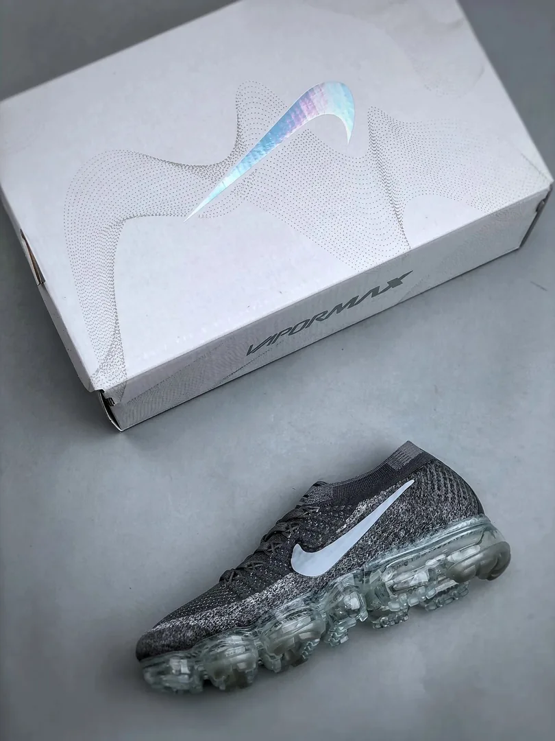Nike Air VaporMax Grey White — photo 9