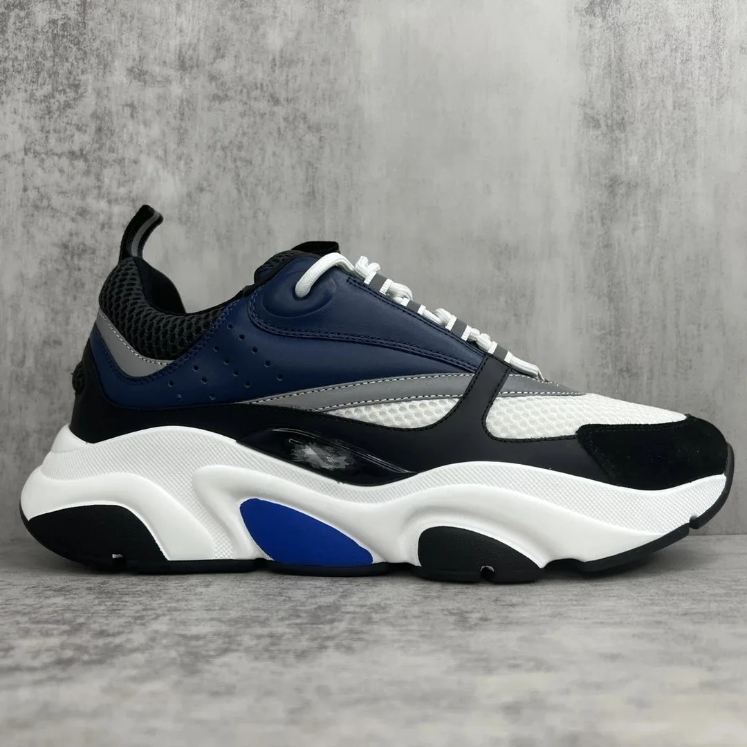 Dior B22 Navy Low-Tops — QC