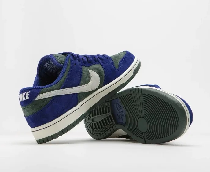 Nike Dunk Low Navy White Wildcard Tops — QC