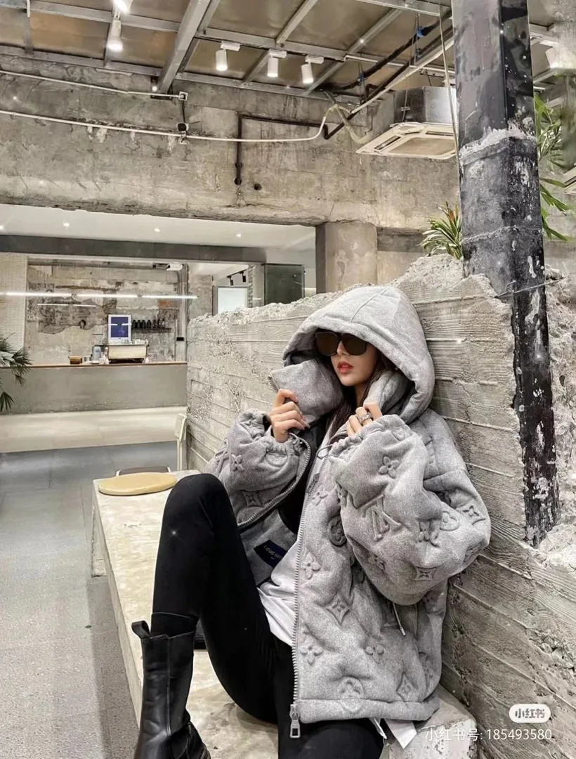 Louis Vuitton Embossed Monogram Down Jacket — Photo 13