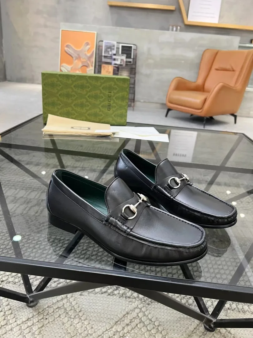 Gucci Horsebit Loafer White Driving Loafers — Photo 5