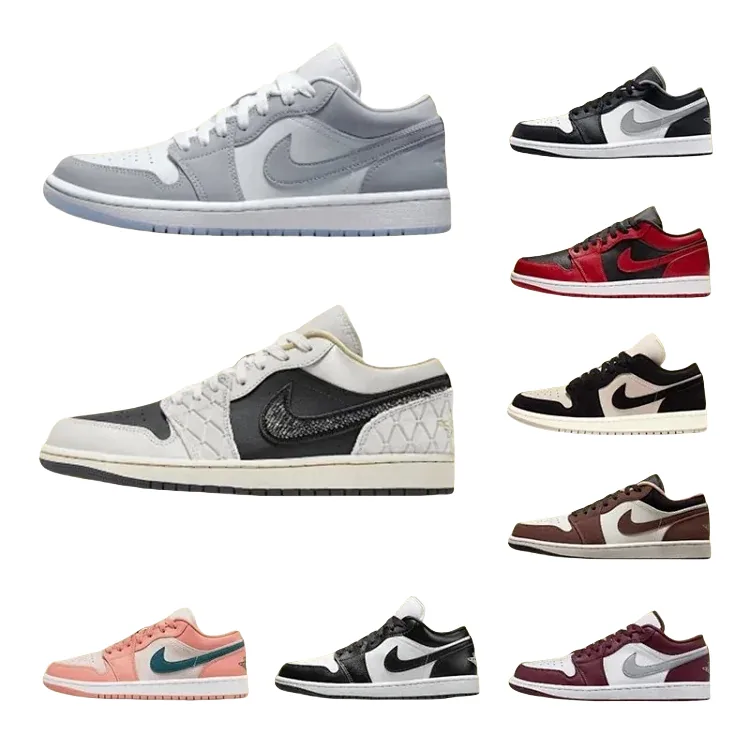 Jordan 1 Low White Top Trainers