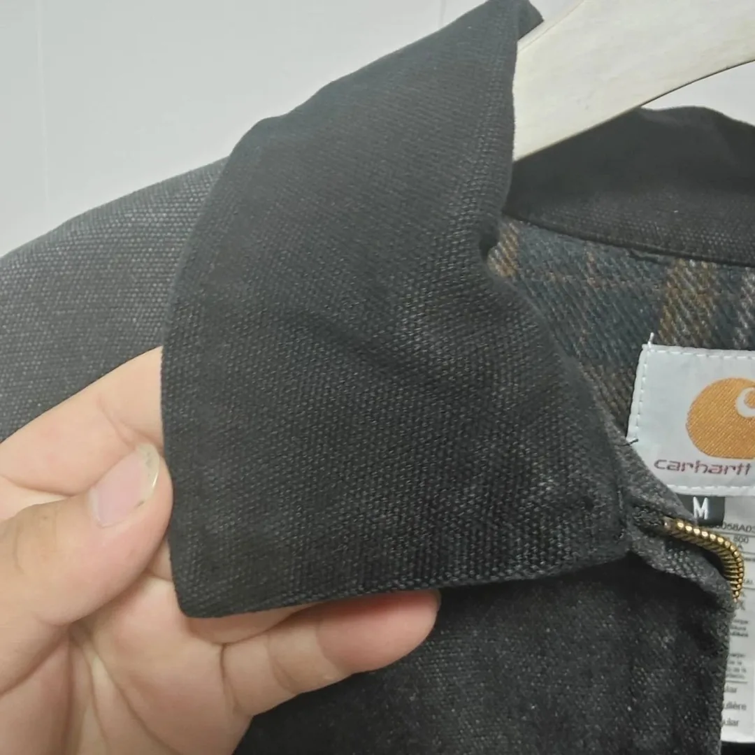 Carhartt Washed Denim Work Jacket — photo 9