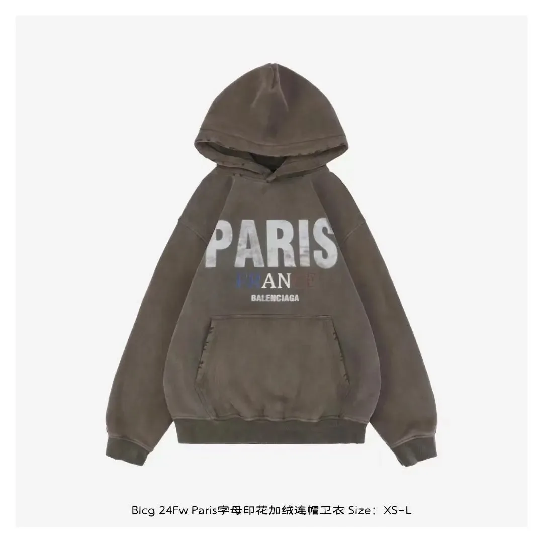 Cotton Pullover Hoodie — Photo 15