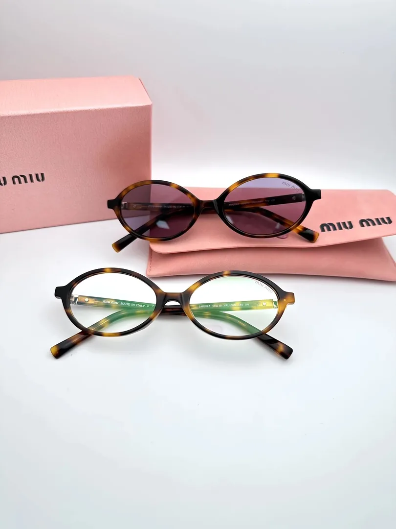 Miu Miu Round Optical Glasses — photo 11