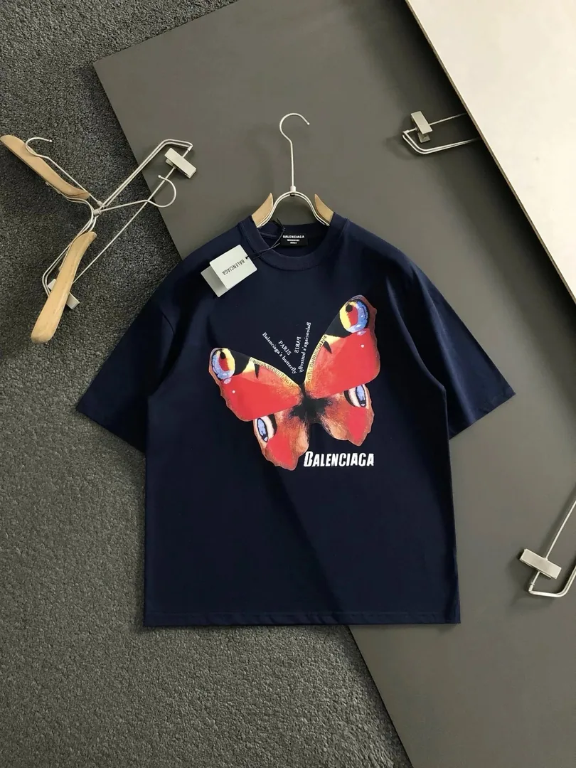 Balenciaga Logo Print T-Shirt Collection — QC