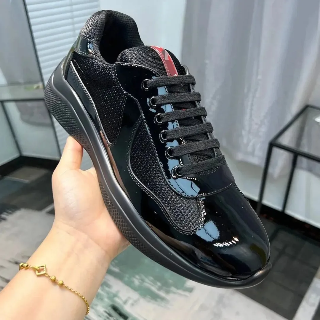 Prada America's Cup Black Sneakers — Photo 6