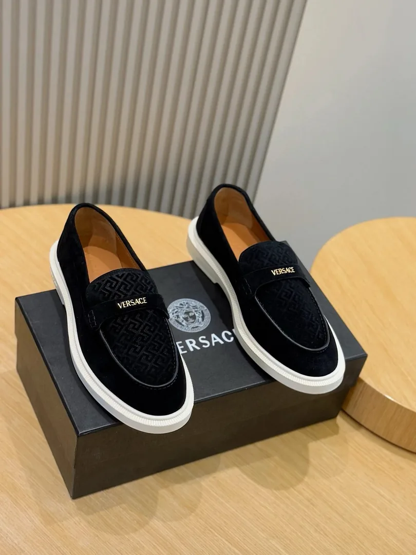 Versace Leather Loafers — photo 7