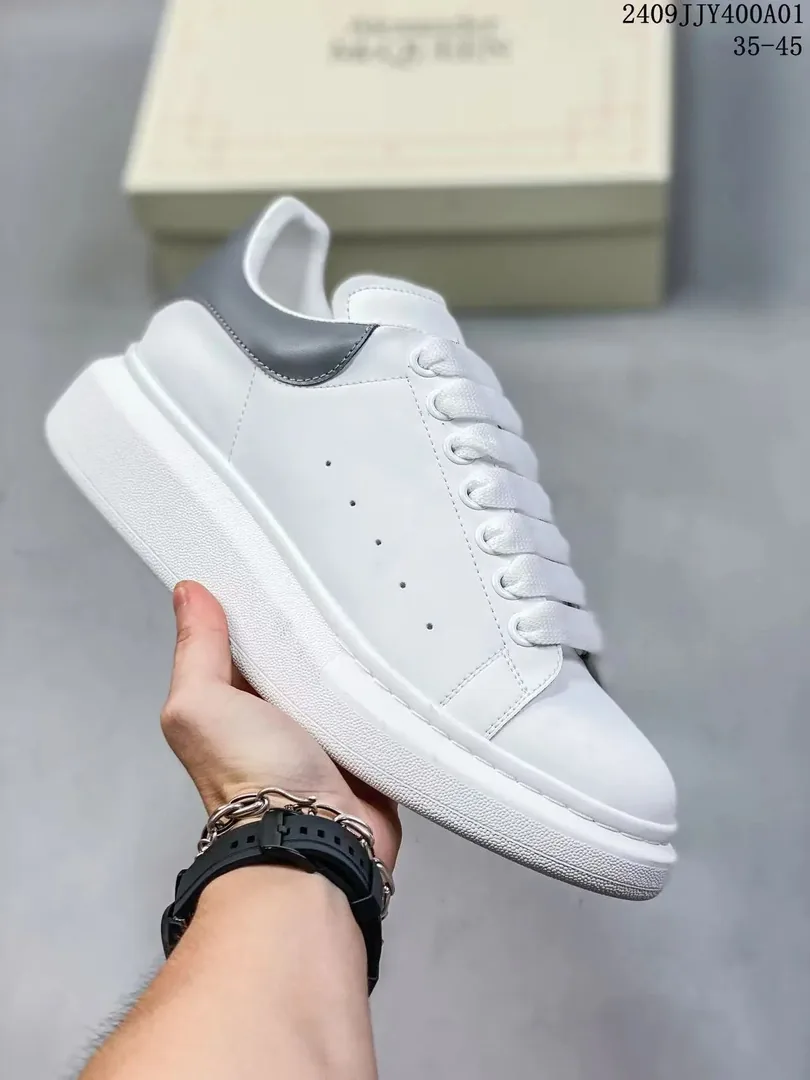 Alexander McQueen Oversized Sneaker White Platform Sneakers — Photo 5
