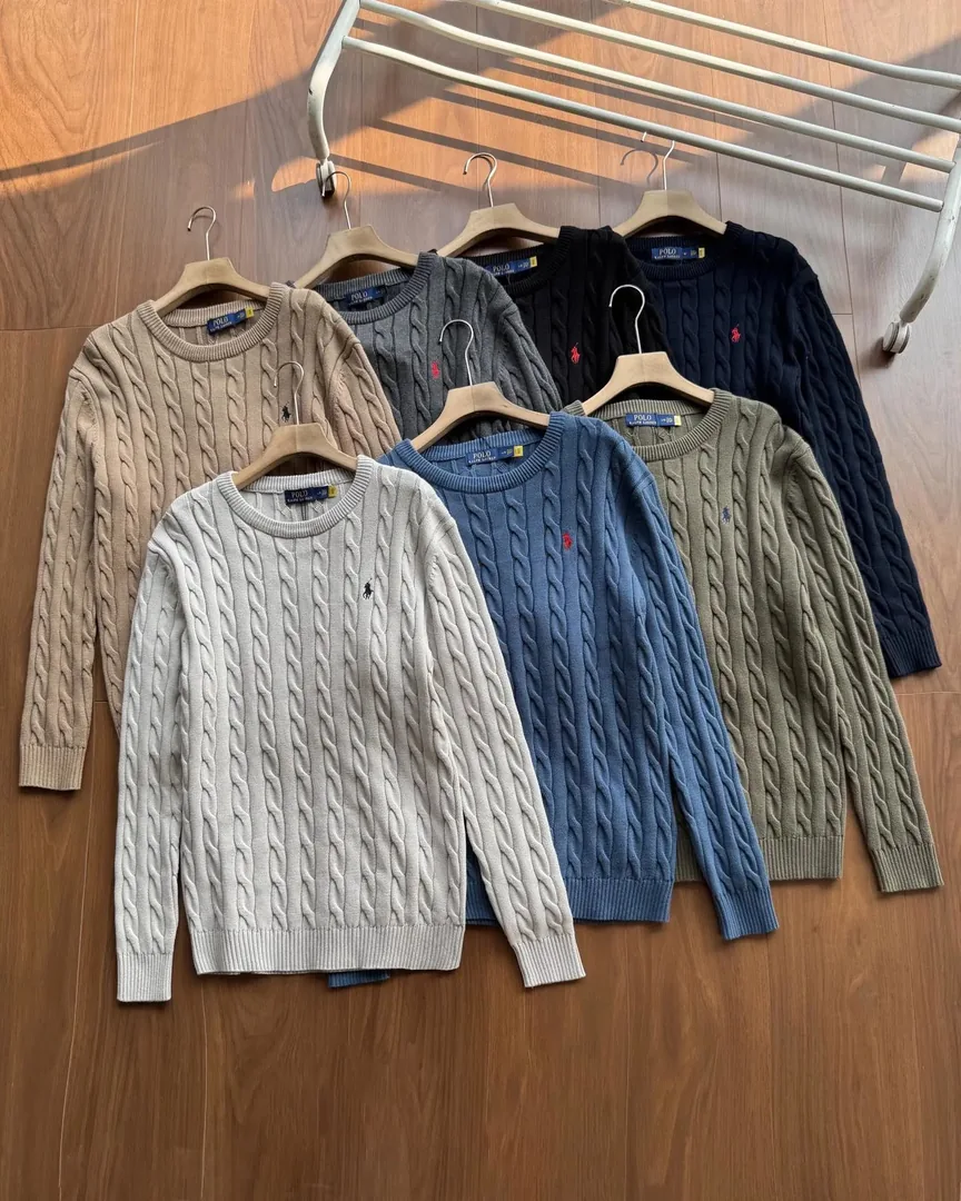 Cable Knit Pullover Sweater
