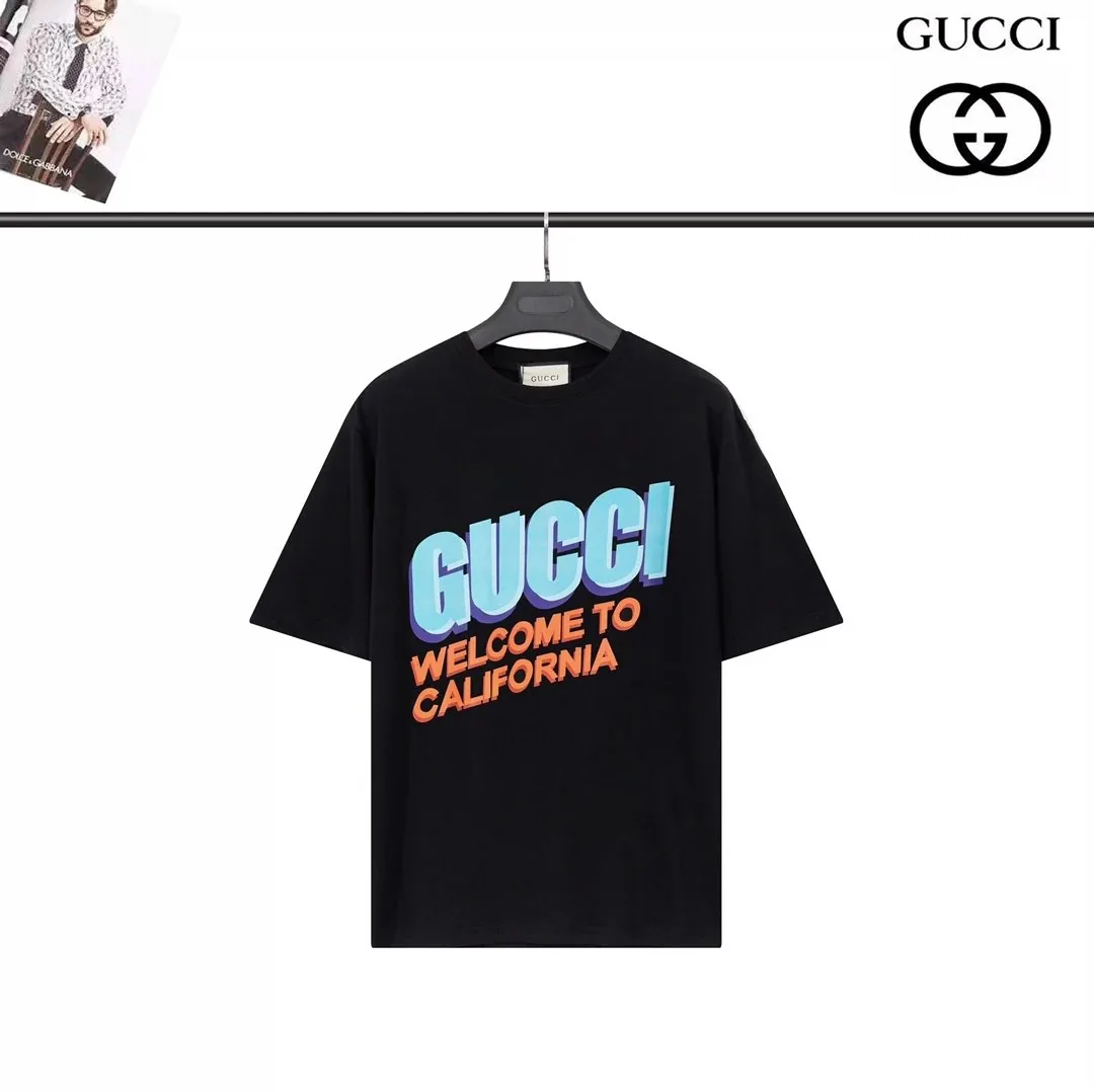 Gucci Graphic Print T-Shirt Collection — QC
