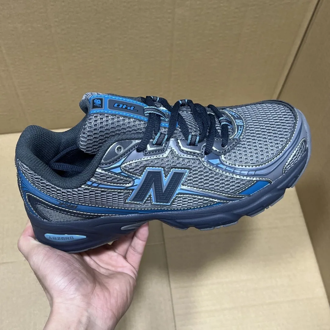 New Balance 740 Grey Low-Top Sneakers — QC
