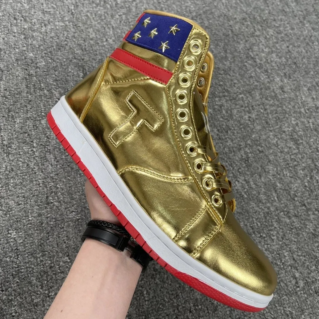Trump Never Surrender High-Top Sneakers — Photo 4