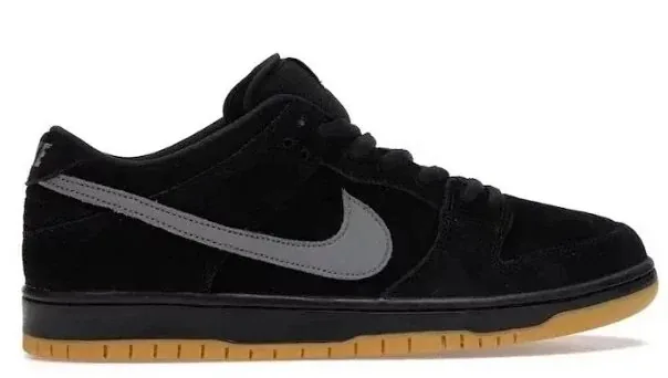 Nike Dunk Low Black White Tops — photo 3