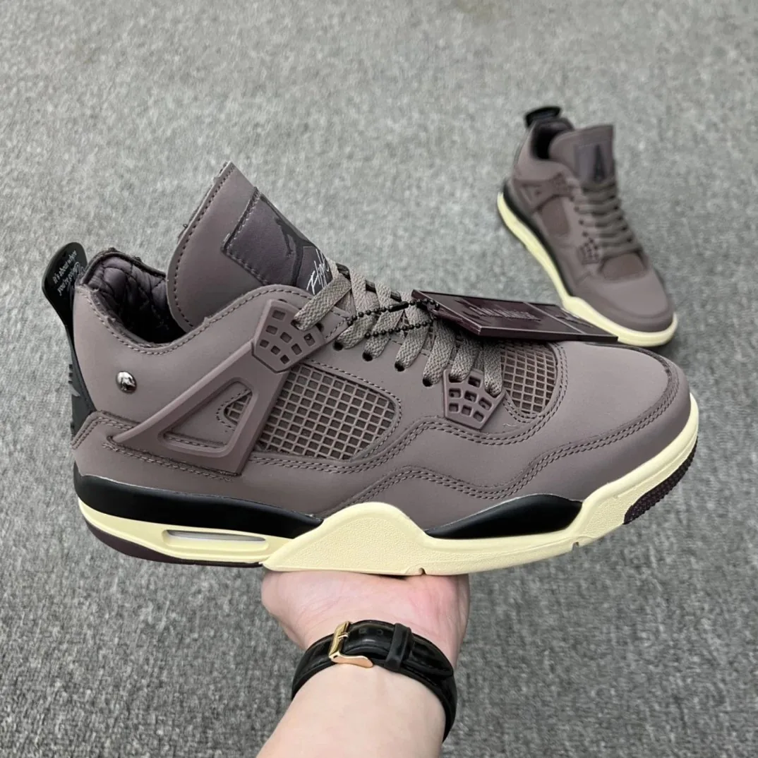 Jordan 4 Purple Suede Violet Ore Sneakers