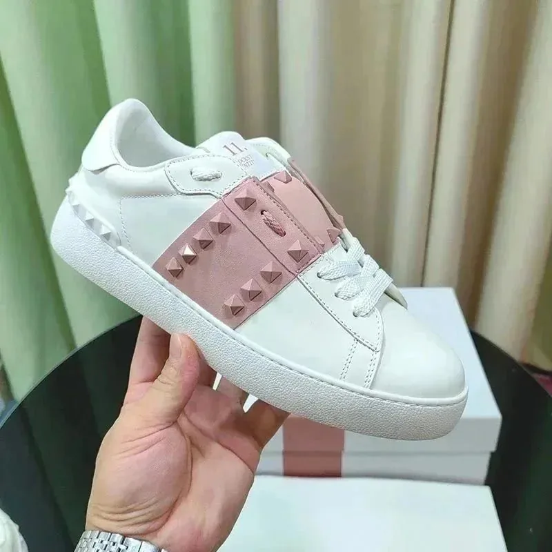 Valentino Open Sneakers White — Photo 8