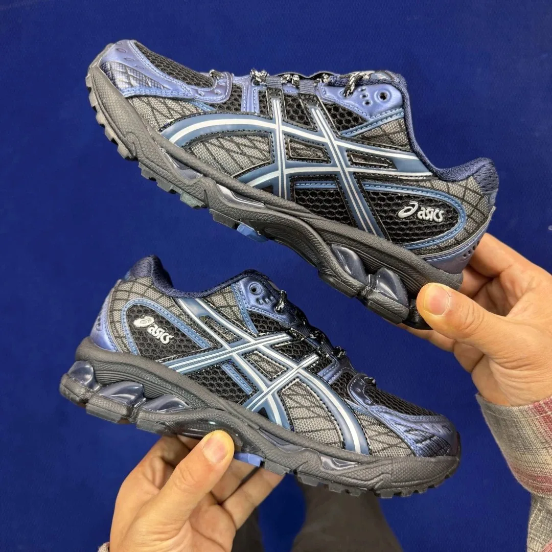 Asics Grey Nimbus Running Shoes — Photo 11