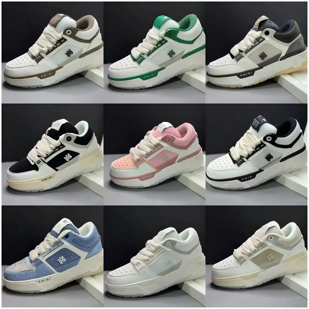 Amiri MA-1 Green White Running Shoes