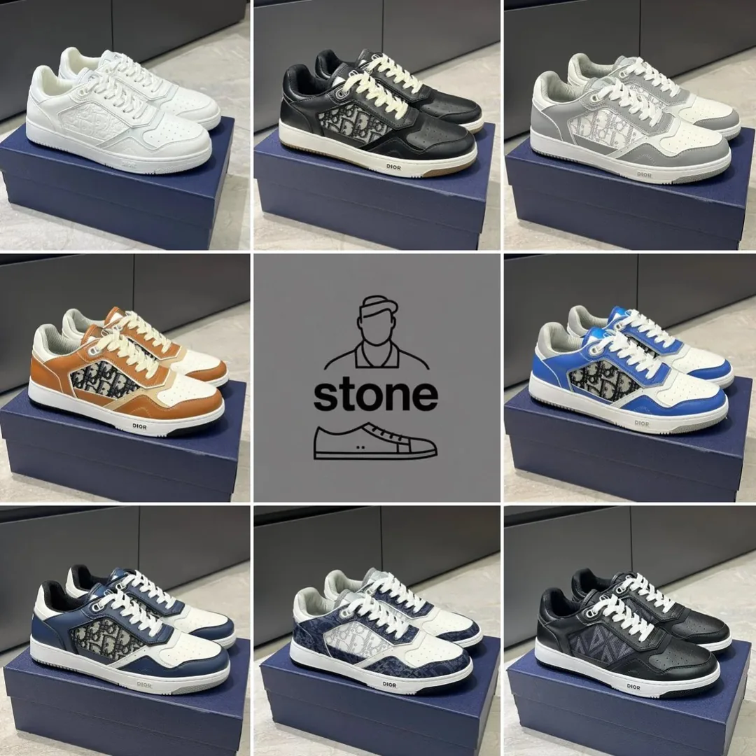 Dior B27 Navy Sneakers