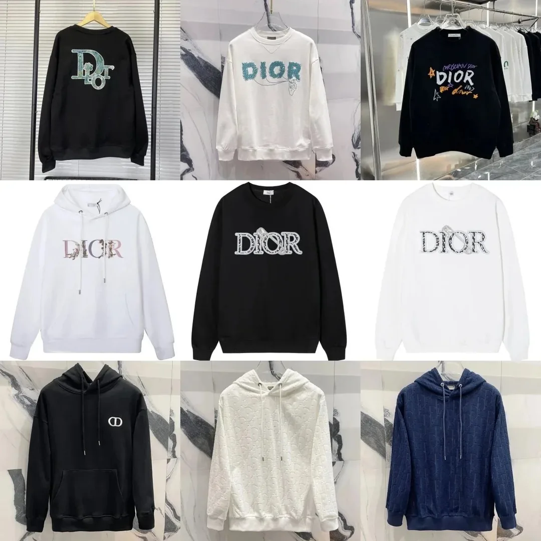 Dior Logo Sweatshirt And Hoodie Collection